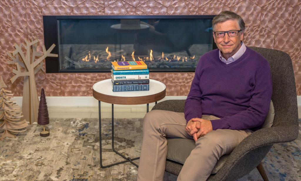 This image is about to the Lifestyle and Daily Routine of the Bill Gates